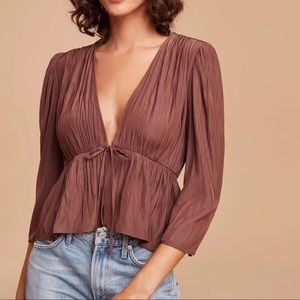 WILFRED Shanina Blouse | Size Large